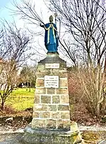 Statue de Saint-Donat.