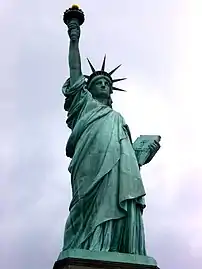 Auguste Bartholdi, Statue de la liberté (1886), New York.