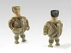 Statuette en céramique