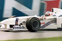 Photo de la Stewart SF01 de Barrichello au Canada