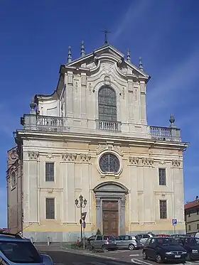 Façade de l'église