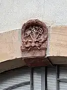 no&nbsp;1 : clé de cintre 1780.