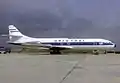 Caravelle VI-N d'Aéro tour immatriculée F-BYAU au Bourget en juillet 1977