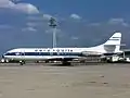 Caravelle VI-N d'Aéro tour immatriculée F-BYAU à Orly en mai 1977