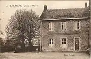 Mairie-école avant 1940.