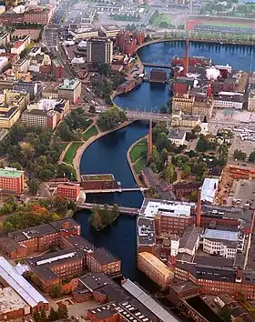 Les rapides Tammerkoski.