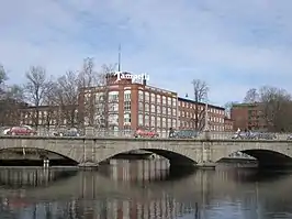 Le palais de justice de Tampere.