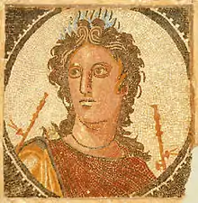 Euterpe mosaïque romaine du IIe&nbsp;siècle, :Museu Nacional Arqueològic de Tarragona&nbsp;(ca)