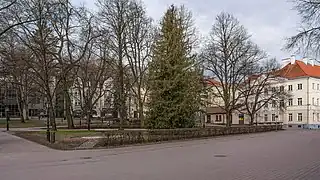 La place Barclay en 2022.