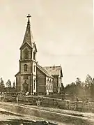 Ancienne église de Taulumäki à Jyväskylä.