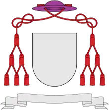 Ornements extérieurs de l'écu des protonotaires apostoliques.