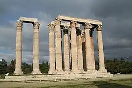 Vue de l’Olympiéion.