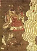 Le dixième rois des Enfers. H. 61.2&nbsp;cm.