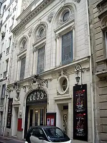 Le théâtre de l'Œuvre.