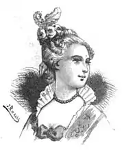 Coiffure le ques-à-co,créée par Rose Bertin.