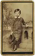 Albert Einstein enfant.