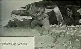 Représentation d'Igaluk (Ahn-ing-ah-neh), The American Museum journal (1909)