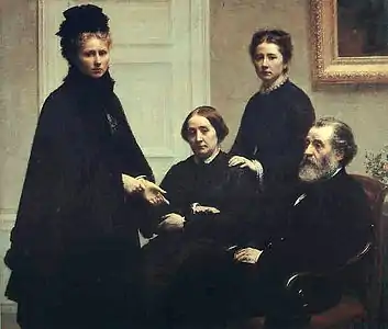 Henri Fantin-Latour, La Famille Dubourg (1878), Paris, musée d'Orsay.
