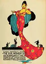 Affiche pour The Evil Women Do&nbsp;(it) de Rupert Julian