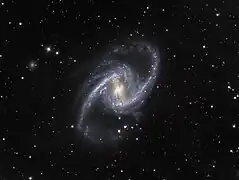 Image prise avec le télescope de 1,5 m à l'observatoire de La Silla.