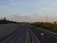 Le Périphérique de Budapest (autoroute M0).