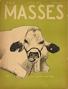 The Masses, couverture de juin 1915