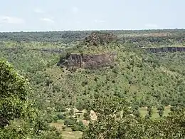 Paysage du pays mandingue, aux environs de Siby