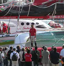 * Thomas Coville  sur Sodeb'O.