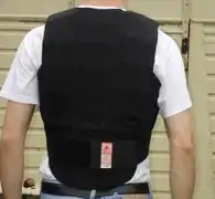 Protège-dos vue de dos.