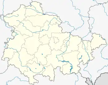 Voir sur la carte administrative de Thuringe