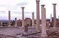 Bibliothèque de Timgad, en Afrique du Nord.