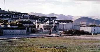 La ville de Tingri en 1993