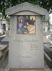 Tombe de l'artiste, Cimetière du Montparnasse