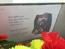 Tombe de Nzongo Soul à Brazzaville (Congo)