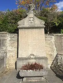 Tombe des maires Andrés (Claude, Claude, Jean-Marius et Claudius).