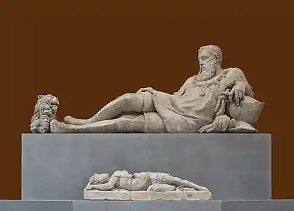 Tombeau de Philippe Chabot (1492-1543), comte de Brion, amiral de France. Sculpture au musée du Louvre.