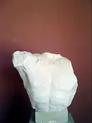 Torse d'hoplite (A756). Marbre de Paros, second quart du Ve&nbsp;siècle&nbsp;av. J.-C.