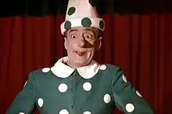 Totò interprétant Pinocchio dans Totò en couleurs (1952).