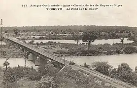 Pont sur le Bakoye à Toukoto (Mali).