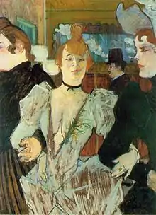 Henri de Toulouse-Lautrec, La Goulue entrant au Moulin-Rouge, 1891-1892.