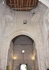 La nef côté porche.