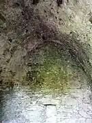 Salle voûtée de la tour no&nbsp;3 de la Recepte.