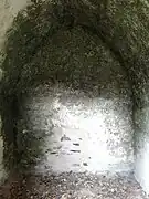 Salle voûtée de la tour no&nbsp;8 de la Recepte.