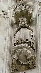 Statue du dauphin Charles (futur Charles VI)