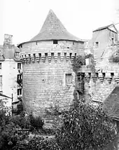 Remparts de Vannes  Tour Trompetteet partie des remparts