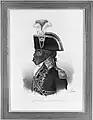 Toussaint Louverture, homme politique haïtien (1743-1803) ; portrait de Nicolas-Eustache Maurin, François Delpech.