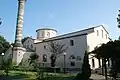 La cathédrale Panaghia Chrysokephalos, maintenant mosquée Fatih (Trébizonde).