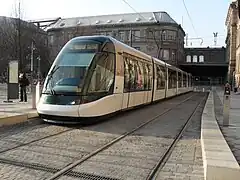 Station de surface (terminus) de la ligne C du tramway.