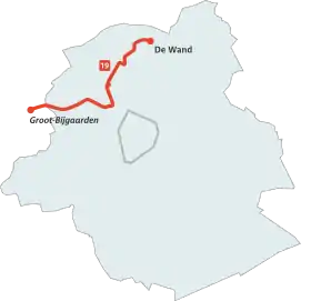 Voir la carte de la ligne.