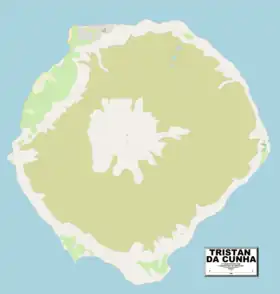 (Voir situation sur carte : île Tristan da Cunha)